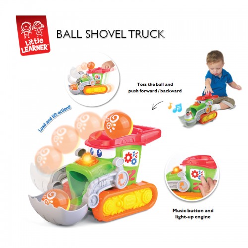 Hap-P-Kid Little Learner Ball Shovel Truck | 12 months+